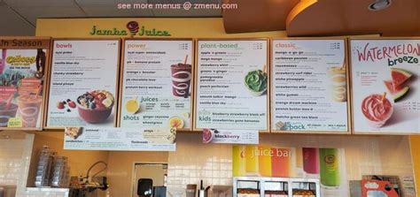 Online Menu of Jamba Juice Restaurant, Las Vegas, Nevada, 89119 - Zmenu