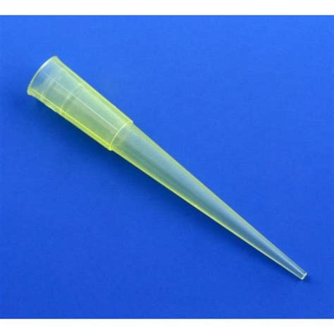 1uL-200uL Pipette Tip Yellow Universal Polypropylene Tip Globe Scientific