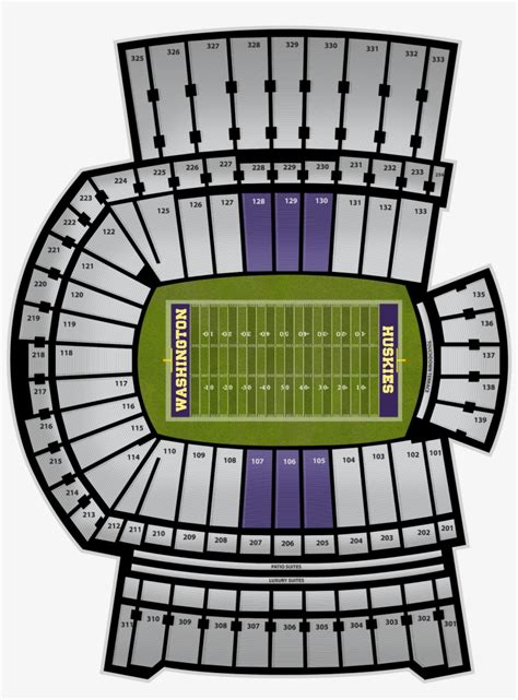 Husky Stadium Seating Chart Rows