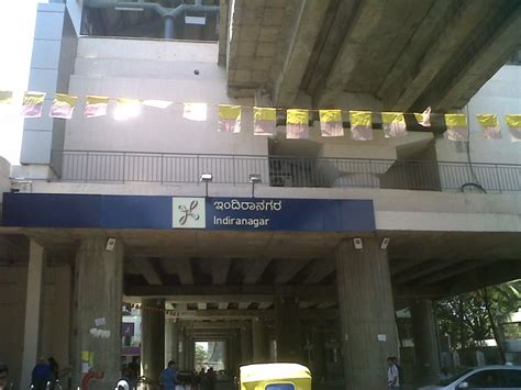 Indiranagar Metro Station | Rail Mantri