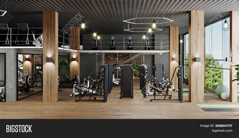 Modern Gym Interior Image & Photo (Free Trial) | Bigstock