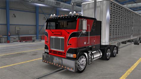 FREIGHTLINER CABOVER SKIN PACK FOR HARVEN'S FLB MOD V1.0 - Allmods.net