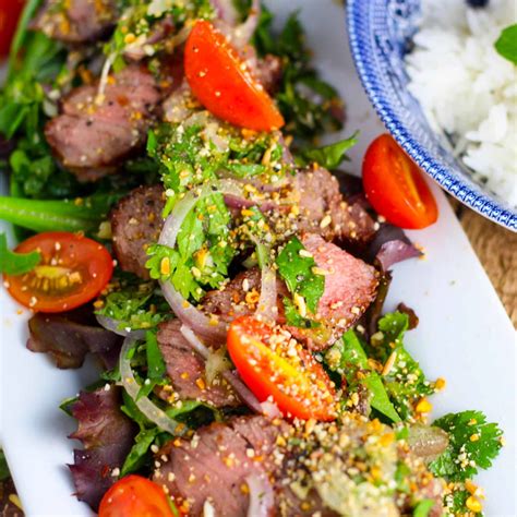 Thai Beef Salad | Platings&Pairings