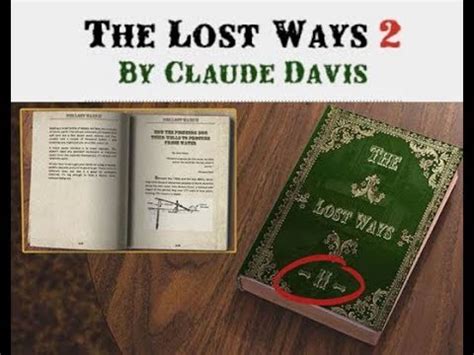 The Lost Ways 2 Book - The Lost Ways by Claude Davis Review 2018 - The ...