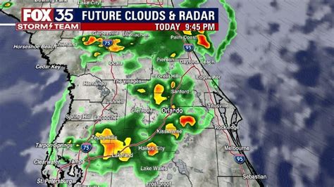 Florida Forecast: Track the rain moving across Central Florida | FOX 35 ...