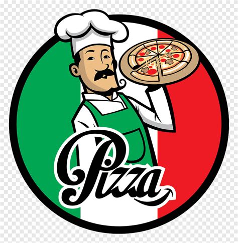 Logotipo de pizza, entrega de pizza cozinha italiana Chef, design de ...