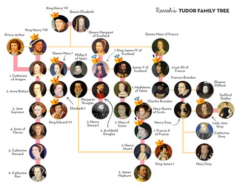 King Henry VIII Children from different wives - The heir to the throne ...