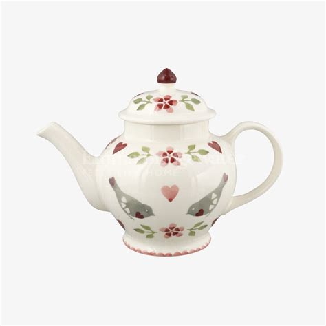 Emma Bridgewater Lovebirds 3 Mug Teapot - Watsons Chelsea Bazaar