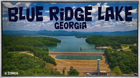 Blue Ridge Lake, GA 4K (DJI Mavic Air 2 Footage) Beautiful Lake less ...