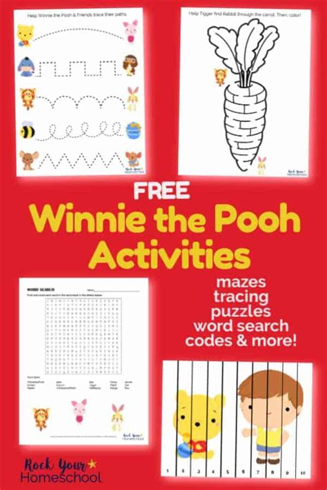 Winnie The Pooh Activities Printable - Printable Word Searches