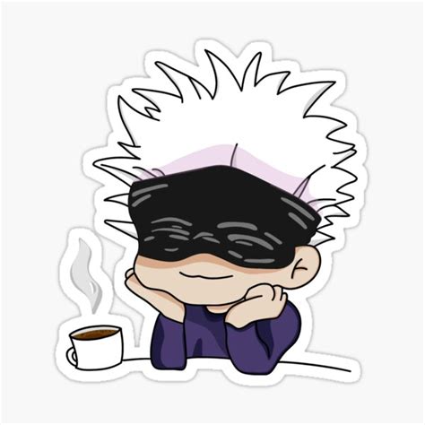 "Gojo Chibi " Sticker for Sale by FidemDesigns | Redbubble