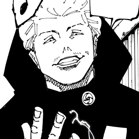 a black and white drawing of a person with a speech bubble above their head