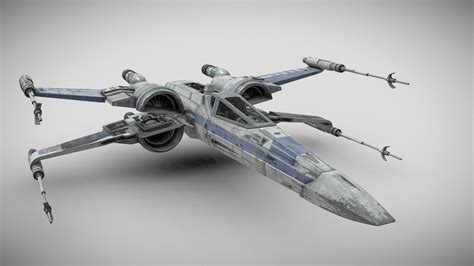 Star Wars X-Wing T70 - 3D model by _Vadim2020_ (@Maha_Knox) [0cf1dea ...