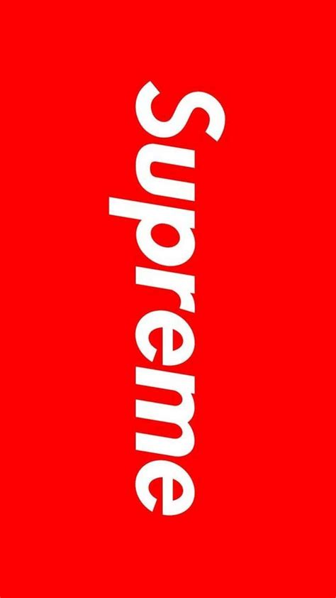 Supreme Logo Background