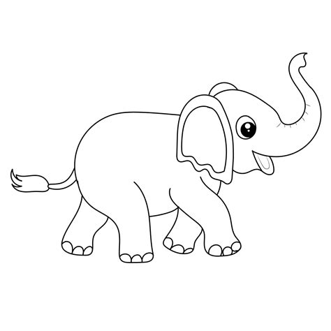 Elephant outline images - roseholf