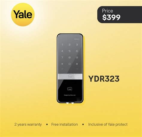 Yale Digital Lock (Main Door), Furniture & Home Living, Security ...