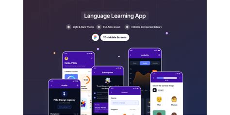 Language Learning App | Figma