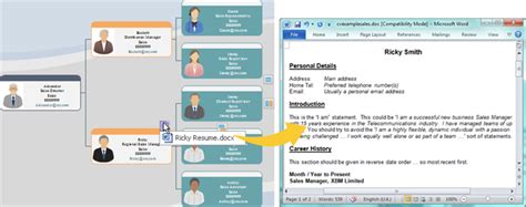 Interactive Organizational Chart - Edraw