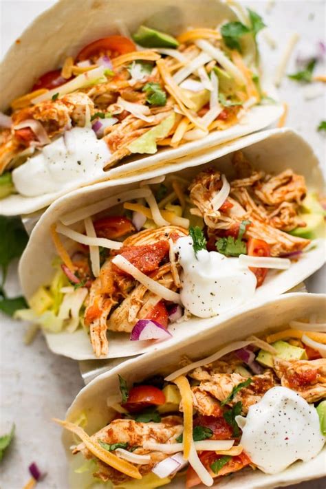 instant pot chicken taco recipe - setkab.com