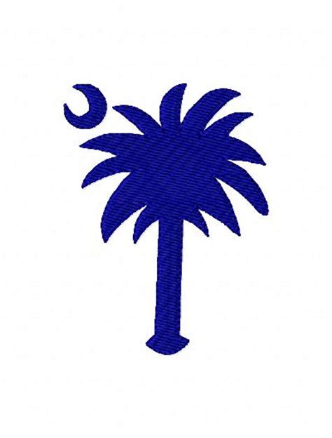 South Carolina Palmetto Moon - Joyful Stitches