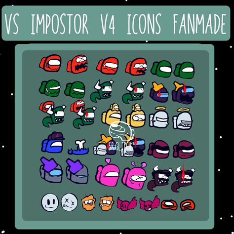 Fnf Vs Imposter V4 Remastered Icons Ibispaint – NBKomputer