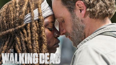 Rick and Michonne's First Kiss | The Walking Dead Classic Scene - YouTube