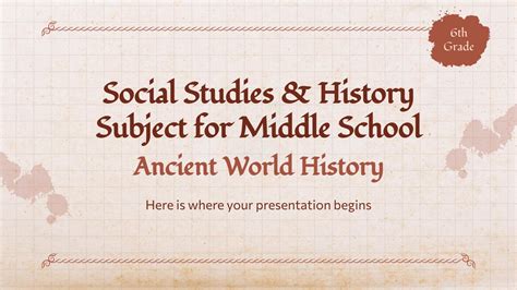 History Backgrounds Powerpoint