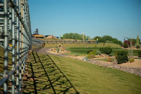 Photos: Arena construction underway at TPC Scottsdale’s 16th hole