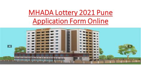 MHADA Lottery 2021 Pune Application Form Online Download PDF Online ...