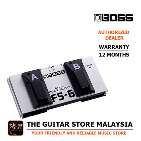 Boss FS 6 Dual Foot - The Guitar Store