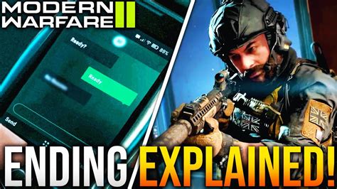 Modern Warfare 2 ENDING EXPLAINED! (Modern Warfare II Final Cutscenes ...