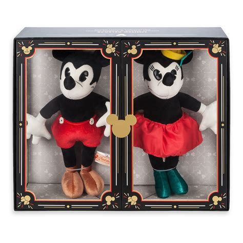 Mickey and Minnie Mouse Collectible Plush Doll Set - Limited Release is ...