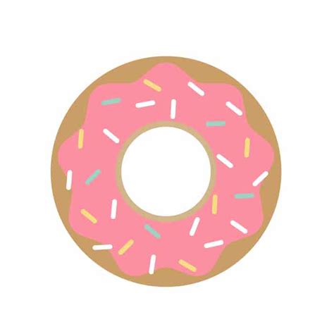 Doughnut Svg Donut Clipart Svg Files For Cricut Design Png Donut SVG ...