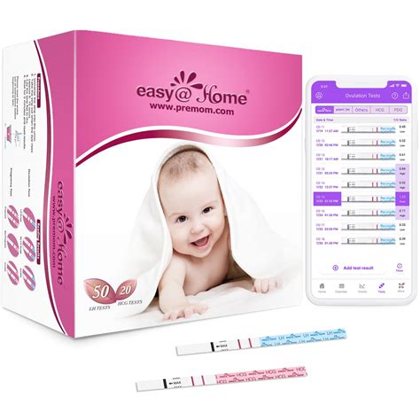 Buy Easy@Home 50 Ovulation Test Strips and 20 Pregnancy Test Strips ...