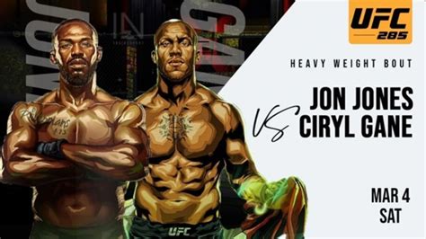 UFC 285 Live Stream Free : Watch ‘Jon Jones vs Cyril Gane MMA Full ...