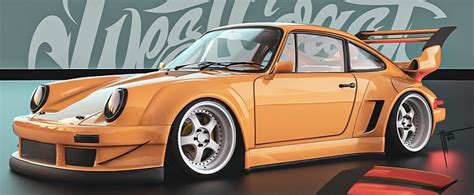 Porsche 930 RWB With Crazy Dual-Layer Wing Is a Nasty West Coast ...