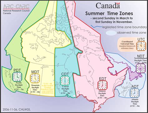 Us Canada Time Zones Map ~ AFP CV