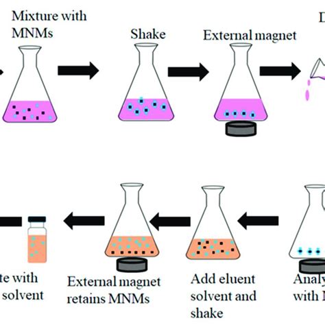 Diagrammatic illustration of liquid-liquid extraction (adapted from ...