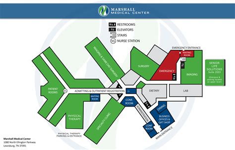 Marshall Medical Center Map