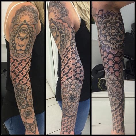 Mandala Sleeve Tattoo - Best Tattoo Ideas Gallery