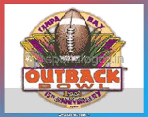 Outback Bowl - College Sports Vector SVG Logo in 5 formats - SPLN003282 ...