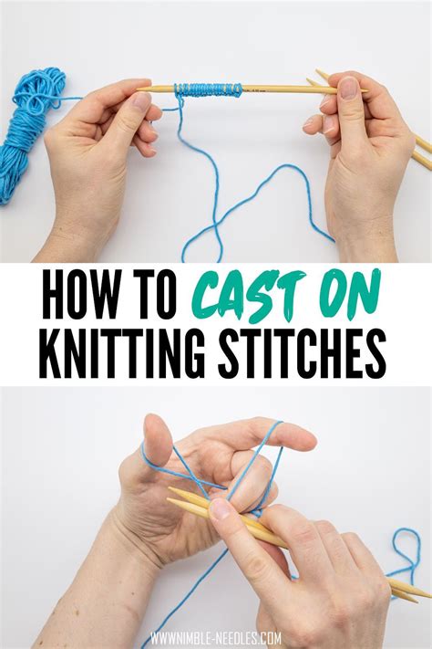 How to cast on knitting stitches for beginners. Want to learn how to ...