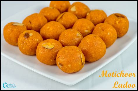 Motichoor Ladoo Recipe - Subbus Kitchen