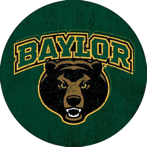 Baylor Bears Distressed Logo Decal-baylor University 4 Inch - Etsy