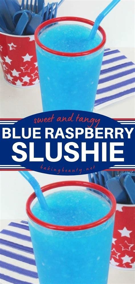 Blue Raspberry Slushie Recipe in 2021 | Blue raspberry slushie recipe ...