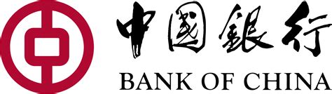 Bank of China logo in transparent PNG and vectorized SVG formats