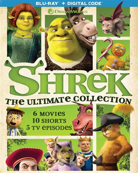 Shrek: The Ultimate Collection [Blu-ray]: Amazon.co.uk: Christopher ...