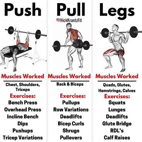 Fitness Motivation Pictures Push Pull Legs Routine Push Pull Legs ...