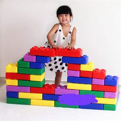 KIDS GIANT LEGO BLOCKS THICK5fL | Lazada PH