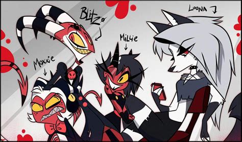 Characters from Hell Boss - Spin off of the Hazbin Hotel! | Hazbin ...